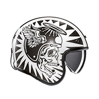 Casco Hjc V31 Flame Bianco - img 2