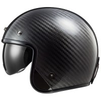 LS2 OF601 Bob 2 Carbone 06 Noir Brillant
