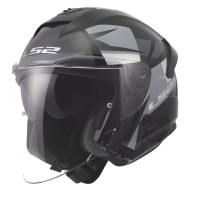 LS2 OF618 Verso 2 Ventur Helm grau
