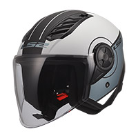 Casque LS2 OF616 Airflow 2 Cover gris bleu mat