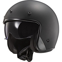 Casco LS2 OF601 Bob 2 Solid negro