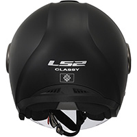 Casque Ls2 Of620 Classy Solid Noir Mat