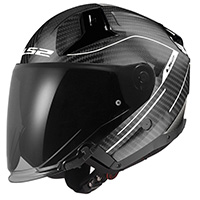 Casque Ls2 Of603 Infinity 2 Carbon Counter Gris