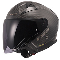 Casco LS2 OF603 Infinity 2 Carbon Solid opaco