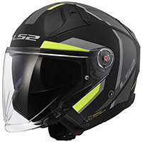 Casco LS2 OF603 Infinity 2 Focus azul blanco rojo