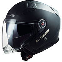 Casco LS2 OF603 Infinity 2 Solid negro mate