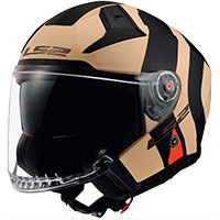 Casco Ls2 Of603 Infinity 2 Special Sabbia Opaco