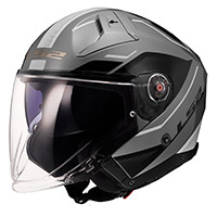 Casco Ls2 Of603 Infinity 2 Veyron Grigio Bianco