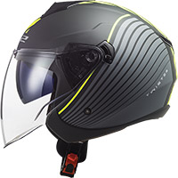 Ls2 Of573 Twister 2 Luna Helmet Black Matt Titanium