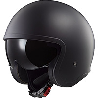 Casque Ls2 Of599 Spitfire 2 Solid Noir Mat