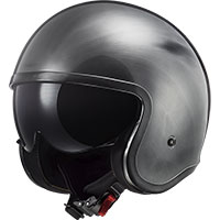 Casco Ls2 Of599 Spitfire Jeans Titanio