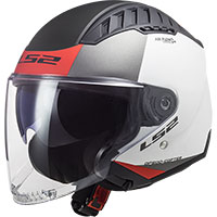 Casque LS2 OF600 Copter Urbane noir jaune