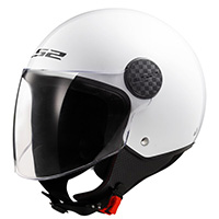 Ls2 Of558 Sphere 2 Solid Helmet White