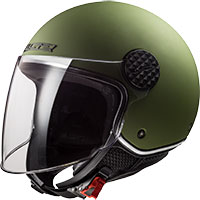 Ls2 Sphere Lux Of558 Solid Vert Militaire Opaque