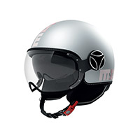 Casco MomoDesign FGTR Evo 2206 Gradial grigio rosa opaco