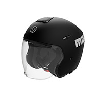 MomoDesign Aero 2206 Mono Helm schwarz matt eis