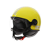 Casco Momodesign Fgtr Classic 2206 Candy Giallo