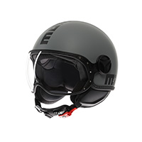 Momodesign Fgtr Classic 2206 Mono Helmet Grey Matt