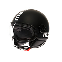 Casque Momodesign Fgtr Classic 2206 Mono Noir Mat