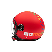 Momo Design Fgtr Baby Helmet Red Matt Kinder