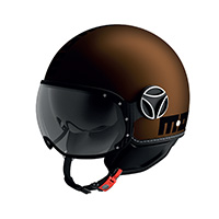 Casco Momodesign Fgtr Evo 2206 Mono Espresso Opaco