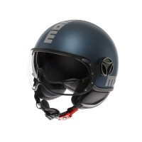 Casco MomoDesign FGTR Evo 2206 Mono blu opaco