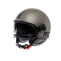 Casque Momodesign Fgtr Evo 2206 Mono Titane Mat