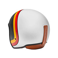 Momo Design Zero Heritage Helm weiß gelb - 3