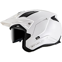 マウントヘルメット地区SVソリッドA0ヘルメットホワイト