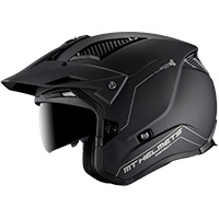 Mt Helmets District Sv Solid A1 Helmet Matt Black