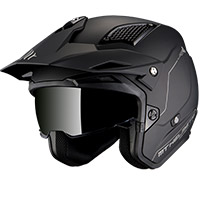 Casco Mt Helmets District Sv Solid A1 Nero Opaco