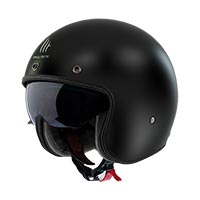 Mt Helmets Le Mans 2 SV S Solid A1 negro opaco