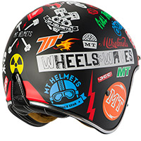 Mt Helmets Le Mans 2 Sv Anarchy A1 Matt Black