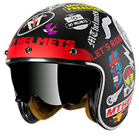 Mt Helmets Le Mans 2 Sv Anarchy A1 Matt Black