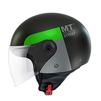 Mt Helmets Street S Inboard D6 Helmet Grey Matt