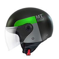 Mt Helmets Street S Inboard D6 Helmet Grey Matt - 2