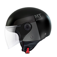 Casco Mt Helmets Street S Inboard D2 negro opaco - 2