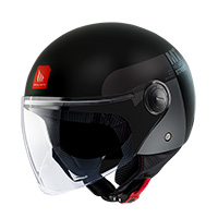 Casque Mt Helmets Street S Inboard D2 noir mat