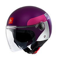 Casco Mt Helmets Street S Inboard C8 Viola Opaco