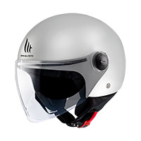 Casque Mt Helmets Street S Solid A0 Blanc