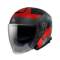 Casco Mt Helmets Thunder 3 Sv Jet Cooper A5 Rosso