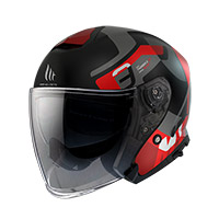 Mt Helmets Thunder 3 Sv Jet Silton B5 Red
