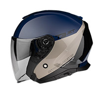 Mt Helmets Thunder 3 Sv Jet Xpert A17 Helmet Blue - 2