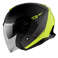マウントヘルメットサンダー3 SvジェットXpert C3ヘルメットイエロー