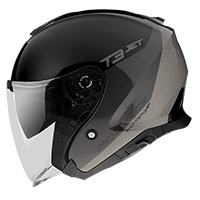 Mt Helmets Thunder 3 Sv Jet Xpert C2 Helmet Grey - 2