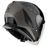 Mt Helmets Thunder 3 Sv Jet Xpert C2 Helmet Grey - 3