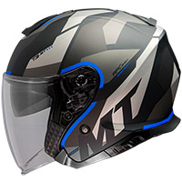 Casco Mt Helmets Thunder 3 Sv Jet Bow A7 azul