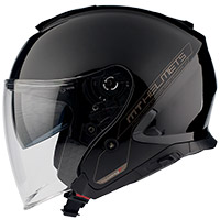 Mt Helmets Thunder 3 Sv Jet Solid A1 schwarz - 2