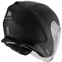 Mt Helmets Thunder 3 Sv Jet Solid A1 noir mat - 2