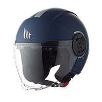 Casque Mt Helmets Viale Sv S Solid A7 Bleu Mat